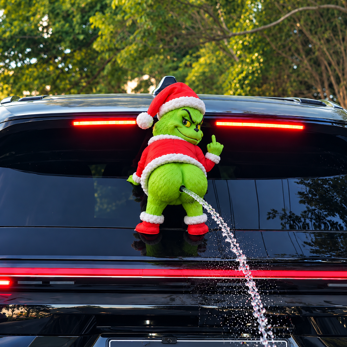 Grinch Car Sprayer™ | The Ultimate Christmas Prank – Grinchy Splash